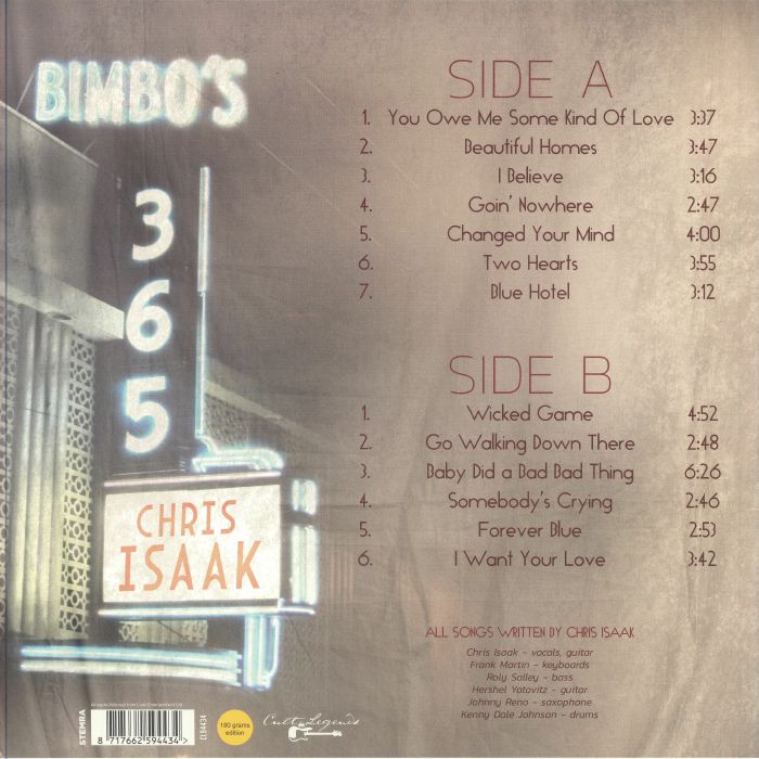 Chris Isaak - Wicked Night 1995
