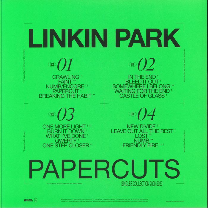 Linkin Park - Papercuts: Singles Collection 2000-2023