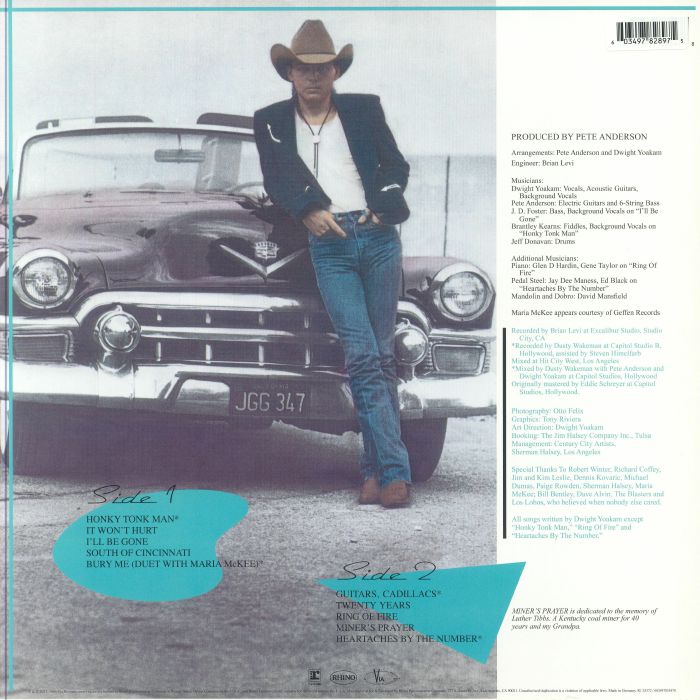 Dwight Yoakam - Guitars Cadillacs etc etc