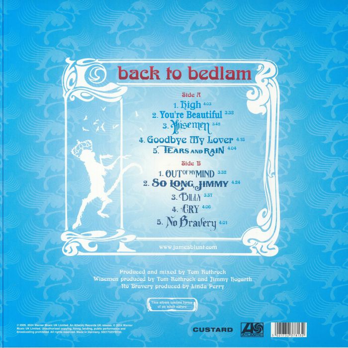 James Blunt - Back to Bedlam