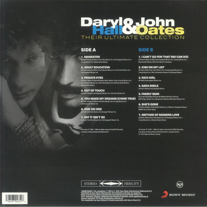 Hall & Oates - Their Ultimate Collection