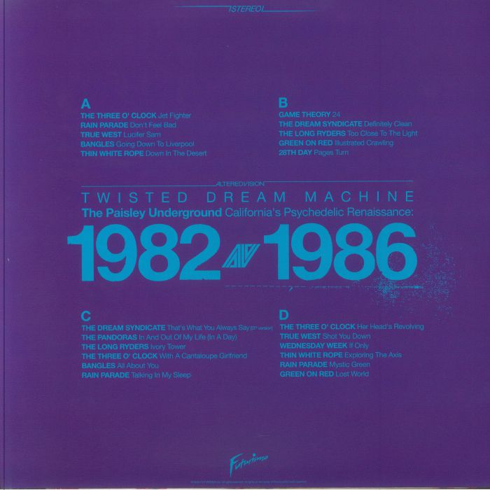 Various - Twisted Dream Machine: The Paisley Underground California's Psychedelic Renaissance: 1982-1986