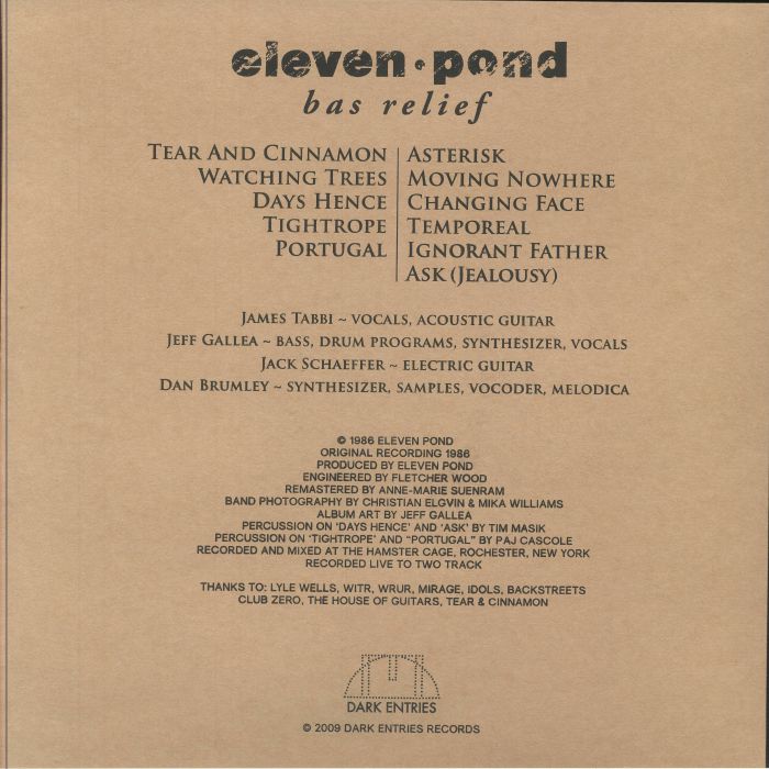 Eleven Pond - Bas Relief
