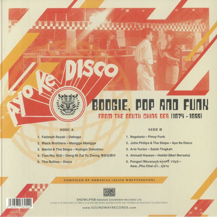 Various - Ayo Ke Disco: Boogie Pop &amp; Funk From The South China Sea 1974-1988