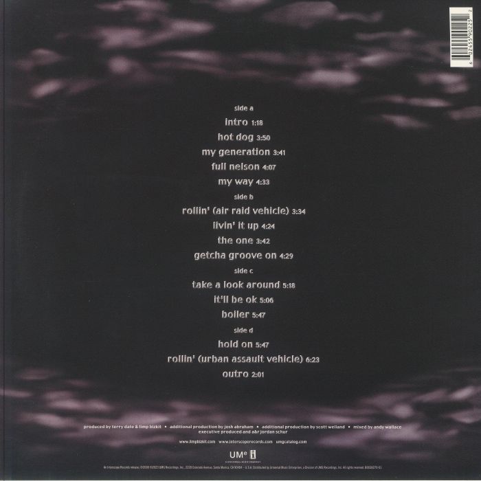 Limp Bizkit - Chocolate Starfish and the Hotdog Flavored Water