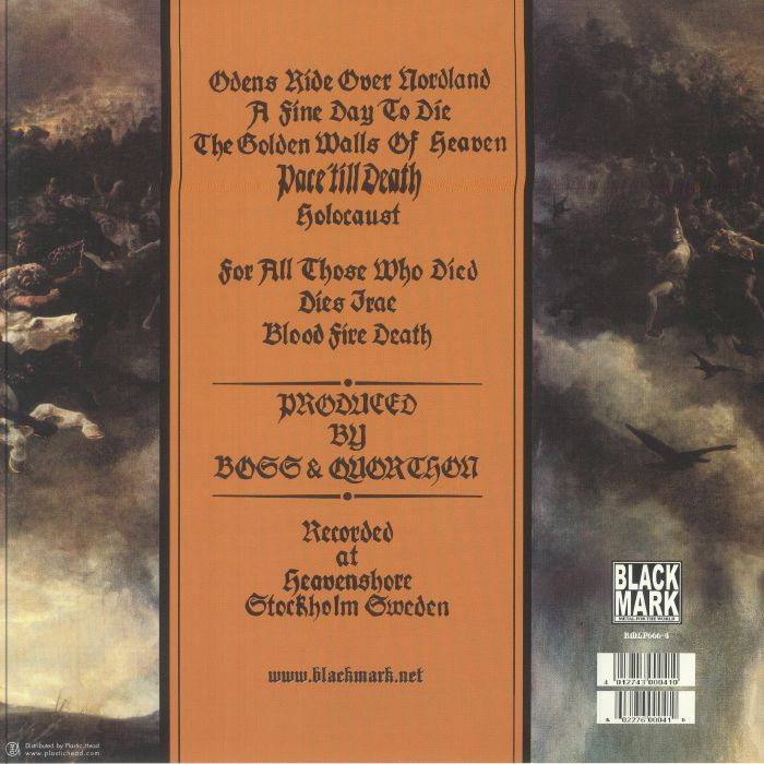 Bathory - Blood Fire Death