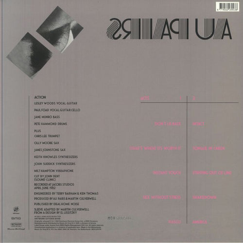 Au Pairs - Sense & Sensuality
