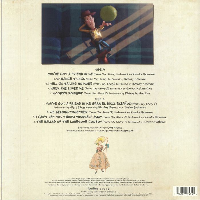 Randy Newman - Toy Story: Songs to Infinity and Beyond