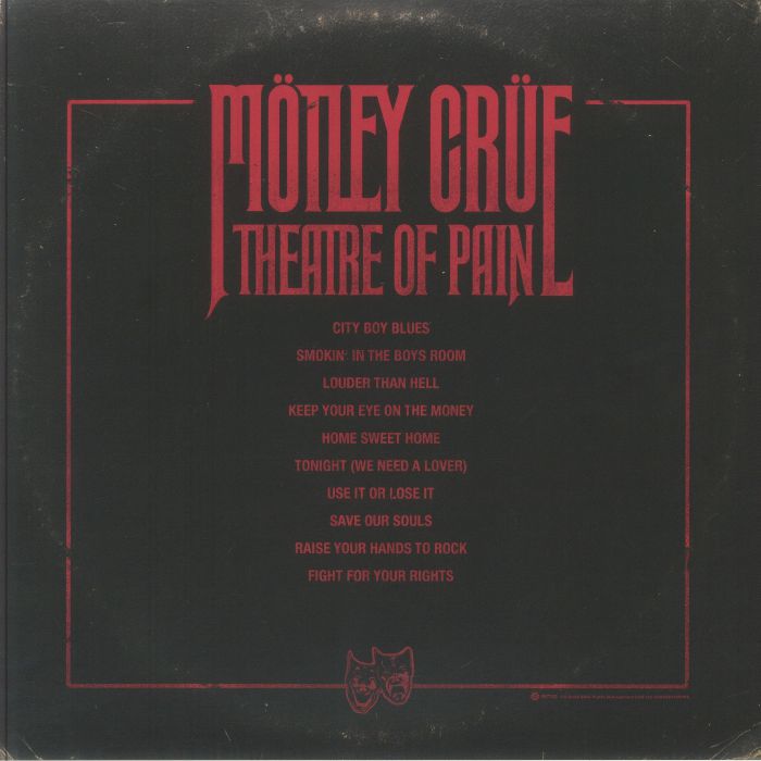 Motley Crue - Theatre of Pain