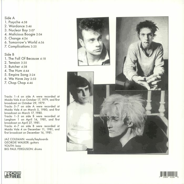 Killing Joke - The Peel Sessions 1979-81
