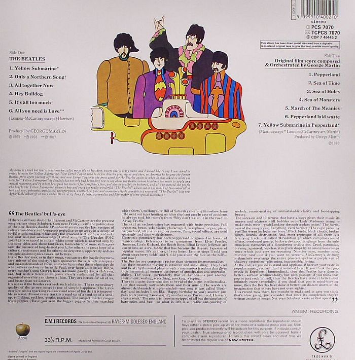 Beatles, The - Yellow Submarine