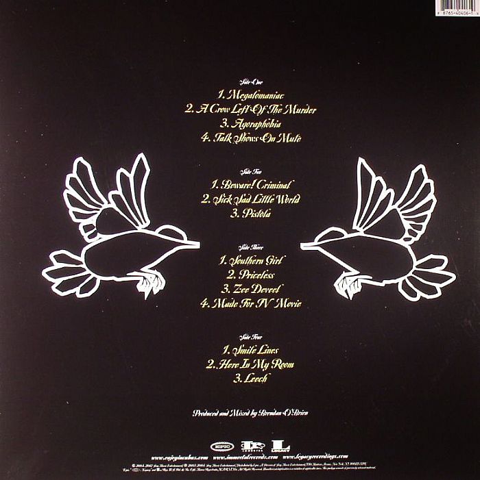 Incubus - A Crow Left of the Murder