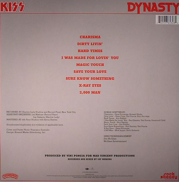 Kiss - Dynasty