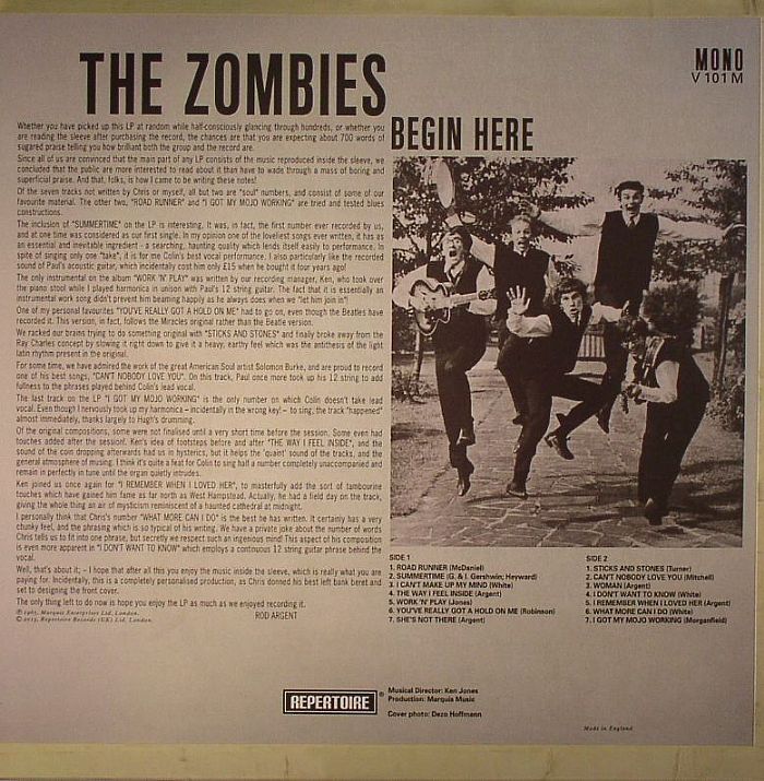 Zombies, The - Begin Here