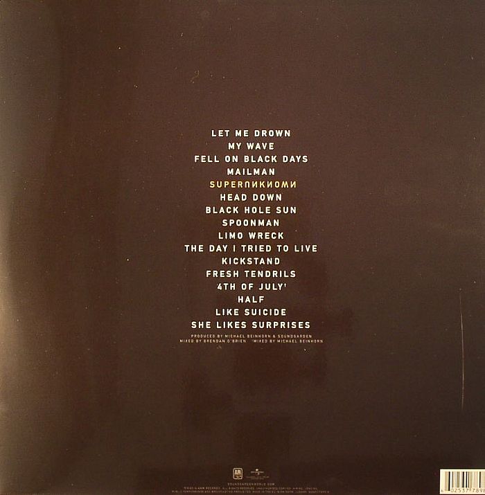 Soundgarden - Superunknown