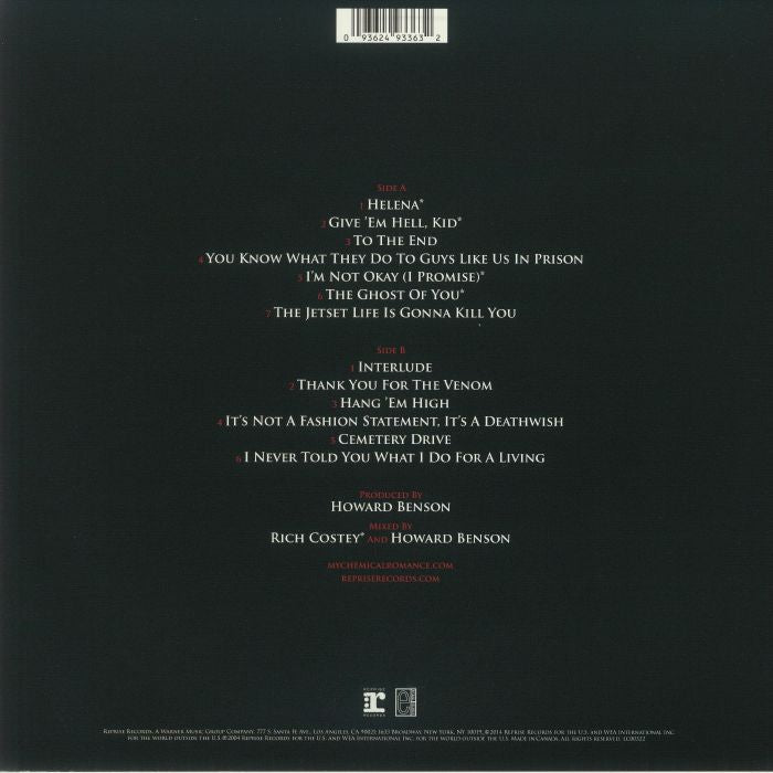My Chemical Romance - Three Cheers For Sweet Revenge
