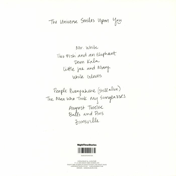 KHRUANGBIN - The Universe Smiles Upon You