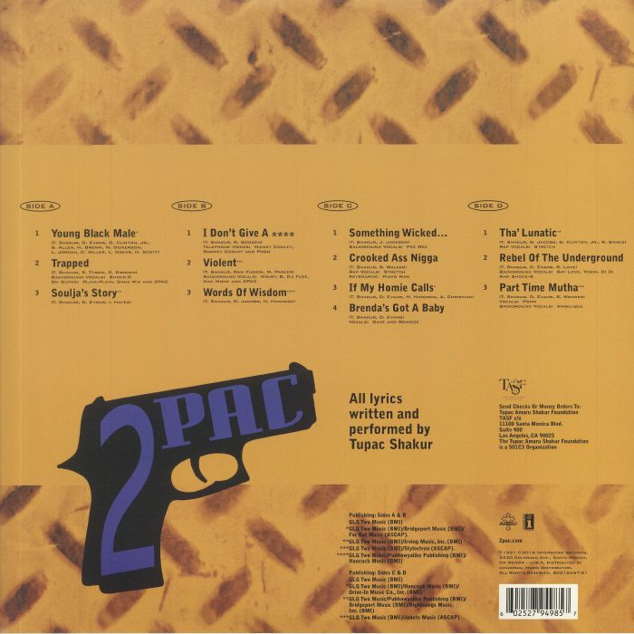 2 Pac - 2Pacalypse Now