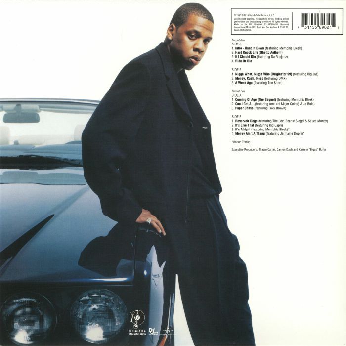 Jay Z - Vol 2 Hard Knock Life