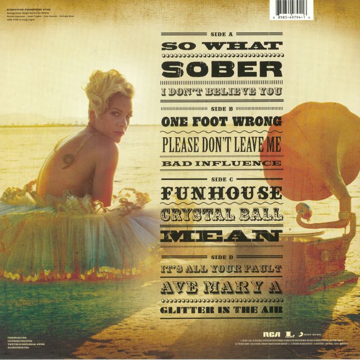 P!nk - Funhouse
