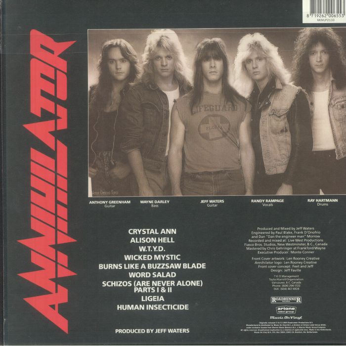 Annihilator - Alice In Hell