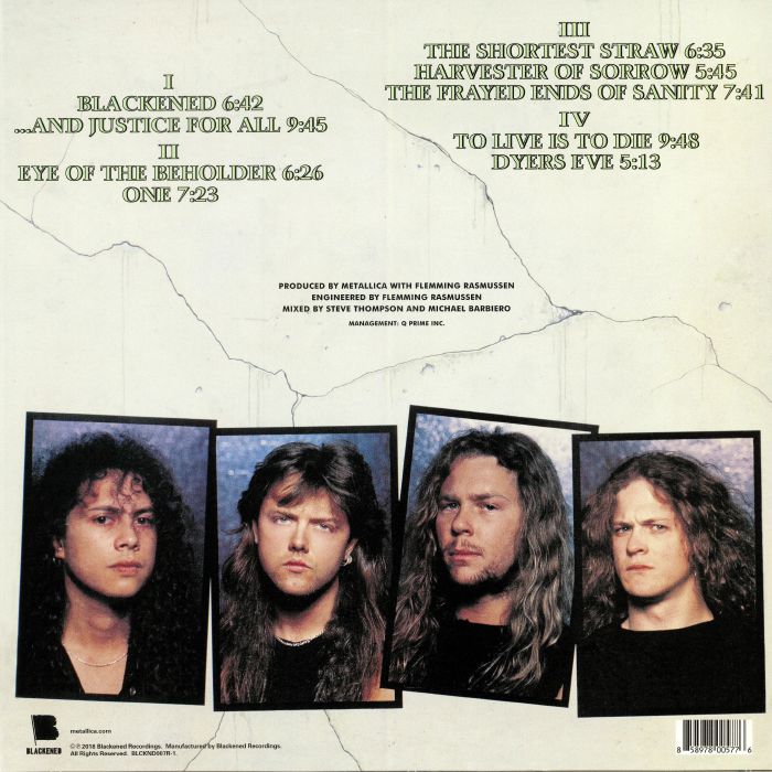 Metallica - And Justice For All