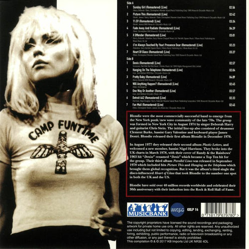 Blondie - Hits Live!