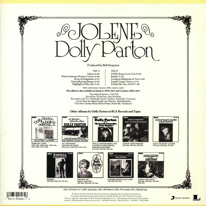 Dolly Parton - Jolene