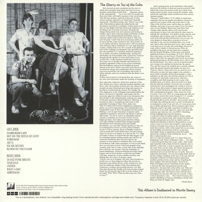 Throbbing Gristle - Greatest Hits: Entertainment Through Pain
