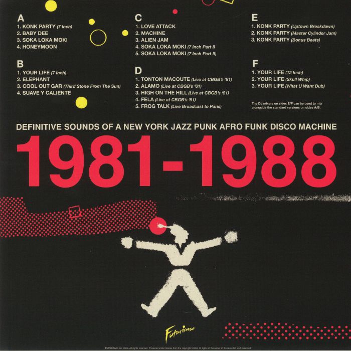 Konk - The Magic Force Of Konk 1981-1988 (Definitive Sounds Of A New York Jazz Punk Afro Disco Machine)