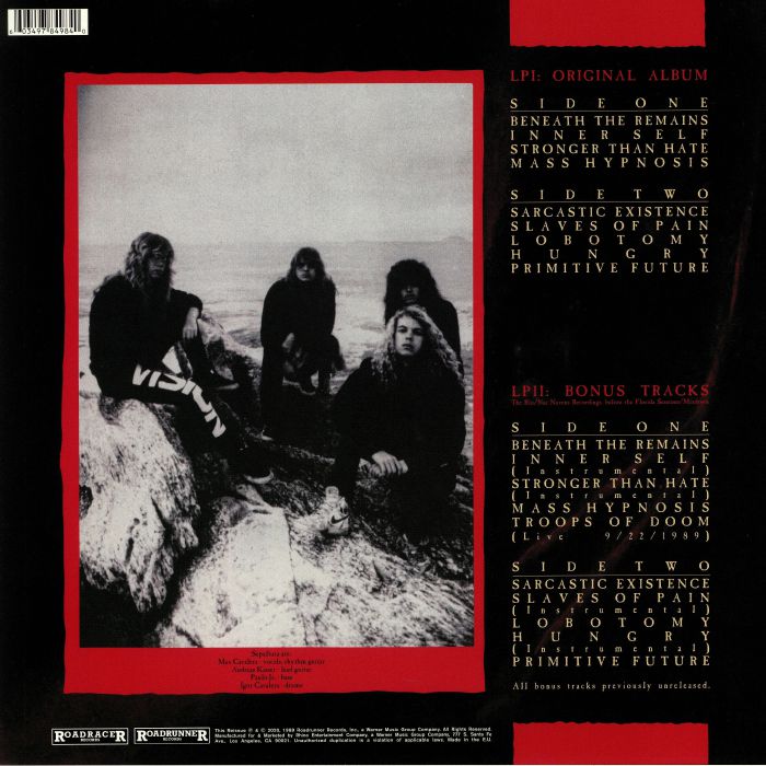 Sepultura - Beneath the Remains