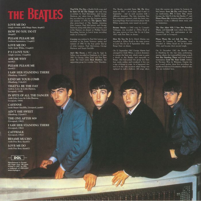 Beatles, The - 1958-1962