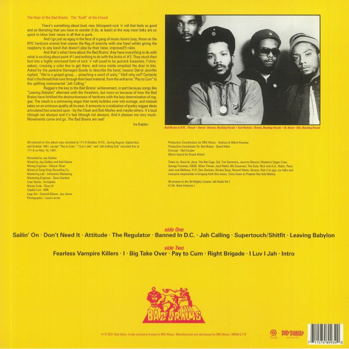 Bad Brains - Bad Brains