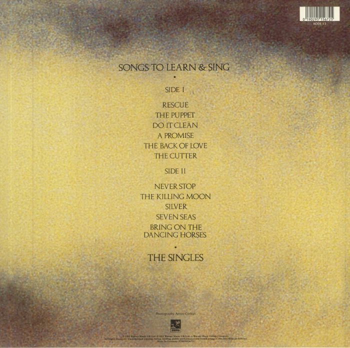 Echo and the Bunnymen - Songs to Learn and Sing