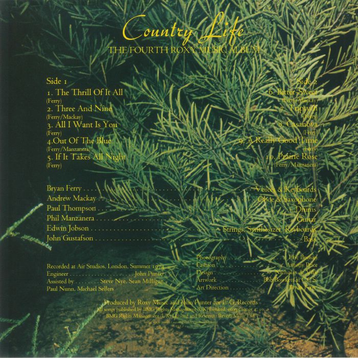 Roxy Music - Country Life