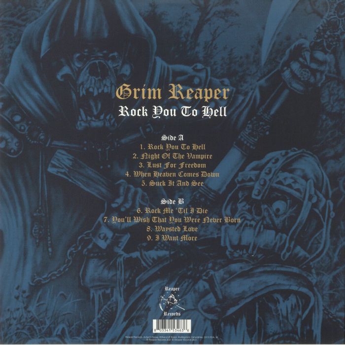 Grim Reaper - Rock You To Hell
