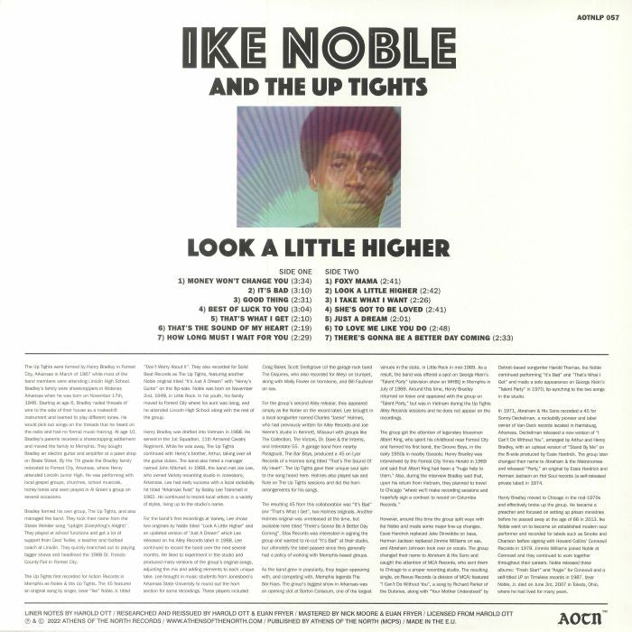 Ike Noble/The Uptights - Look A Little Higher