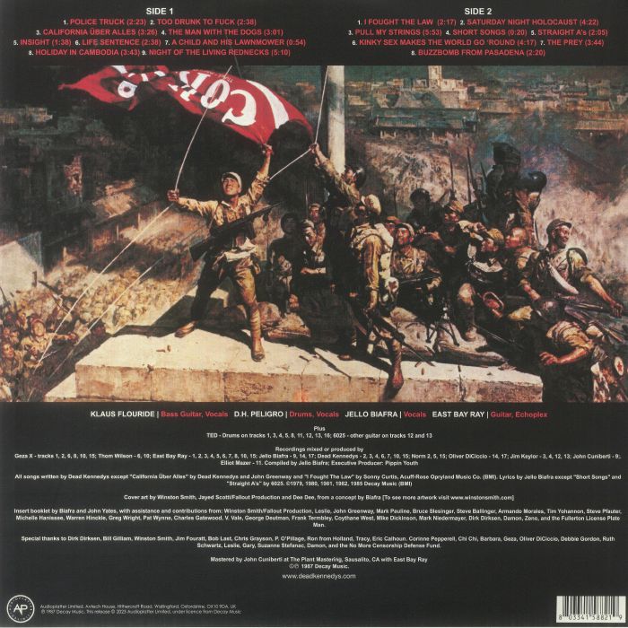 Dead Kennedys - Give me Convenience or Give Me Death