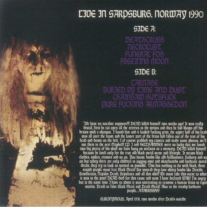 Mayhem - Dawn of The Black Hearts