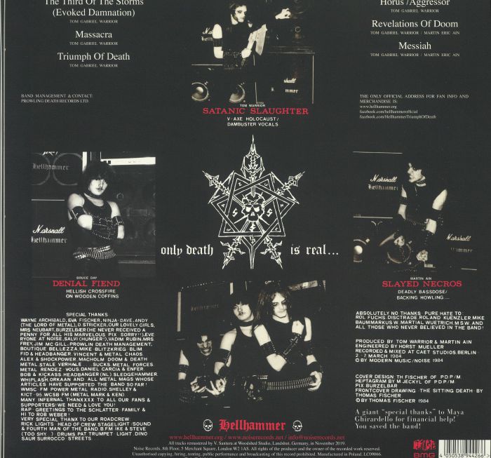 Hellhammer - Apocalyptic Raids