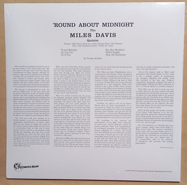 Miles Davis - 'Round About Midnight